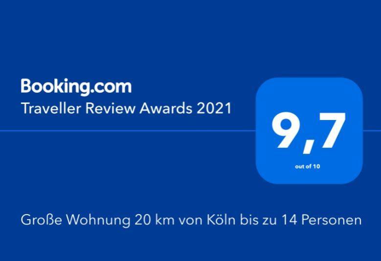 Grosse Wohnung 20 Km Von Koeln Bis Zu 17 Personen Rosrath Exterior photo